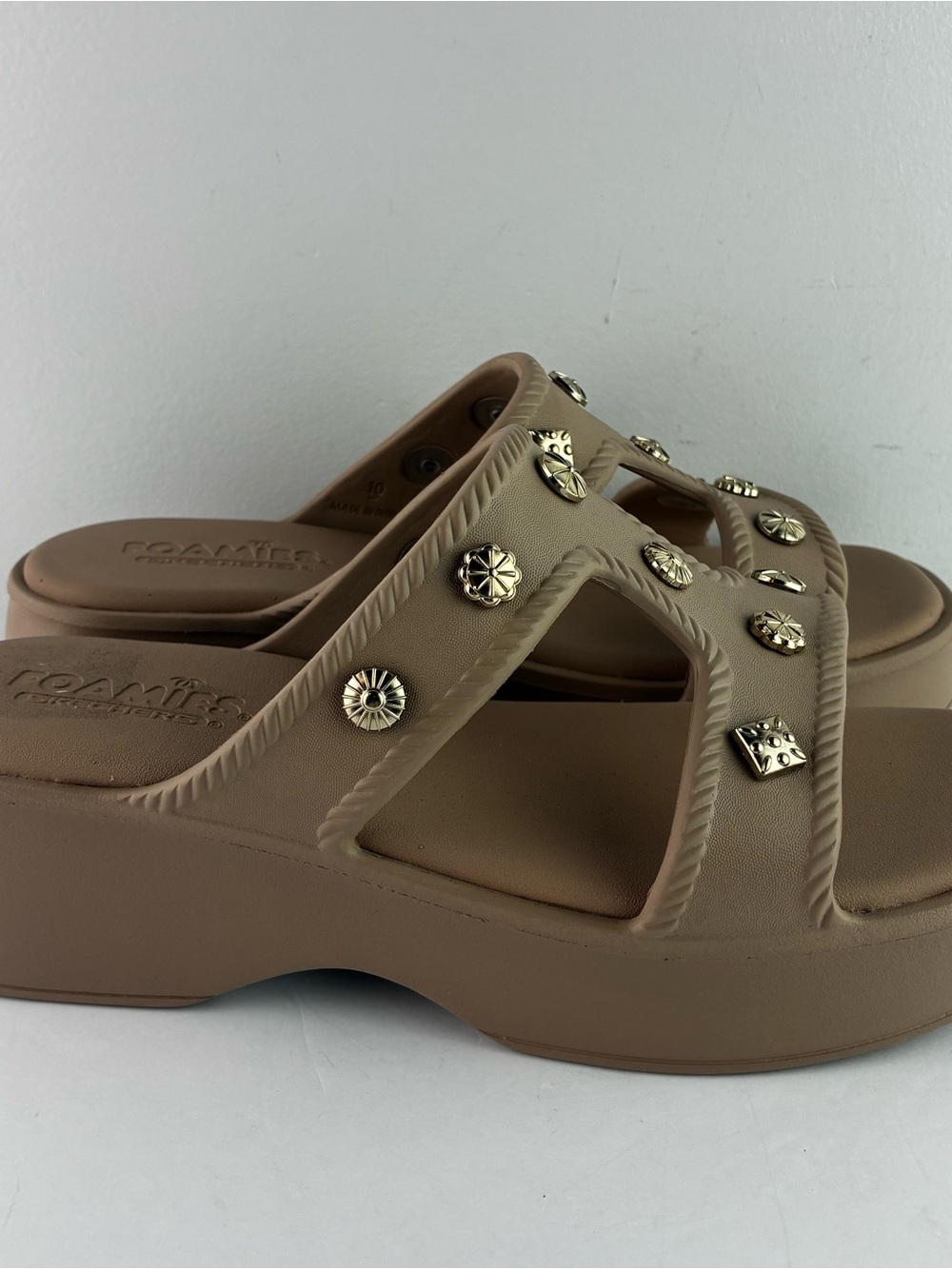 Foamies by Skechers Rave It Girl Beaded Slide Sandals - Picture 5 of 8